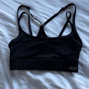 Lorna Jane Strappy Black Sports Bra